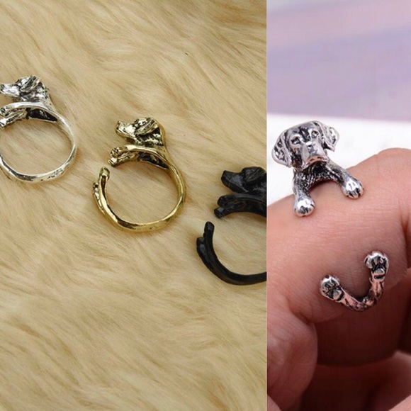 Jewelry - 🔴All Colors Lab Retriever Wrap Ring Puppy Ring